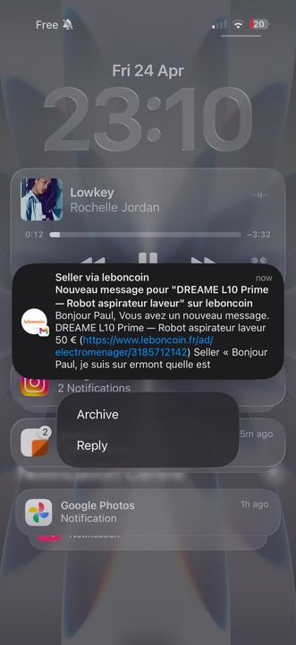 Vente Leboncoin 50 euros
