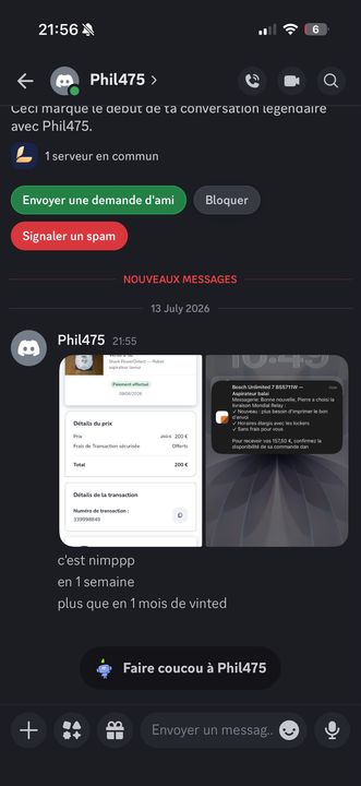 Témoignage d'un membre sur ses ventes